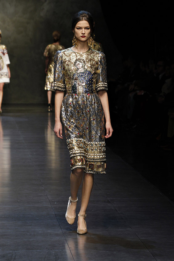 Долче и Габана, колекција есен/зима, 2013-14