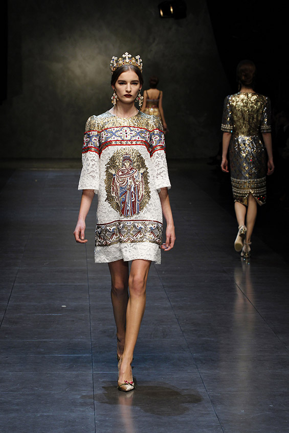 Долче и Габана, колекција есен/зима, 2013-14