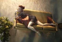 Грациозна фотосесија направена целосно под вода