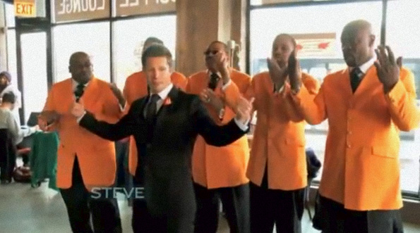 Кул бариста си дава отказ со стил