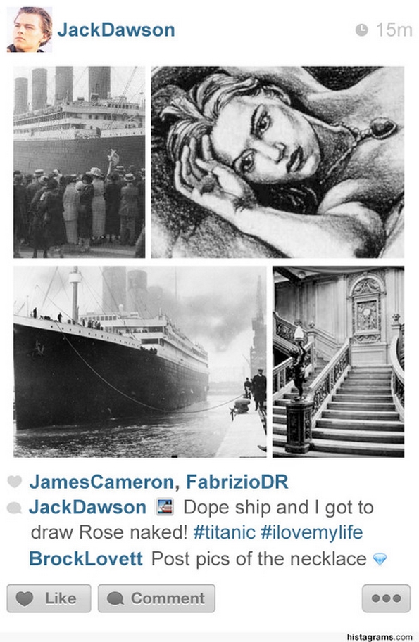 Доколку познатите историски личности користеле Инстаграм...