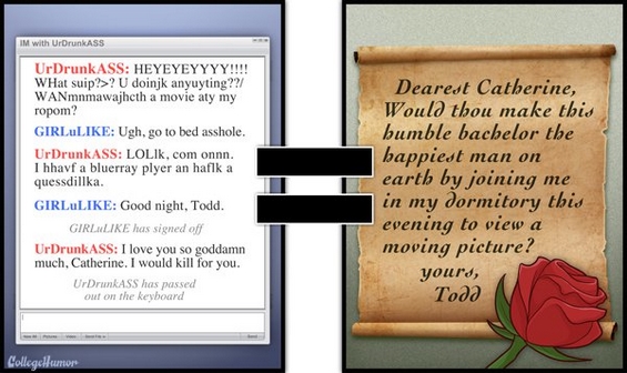 Како ти изгледаат работите кога си пијан?