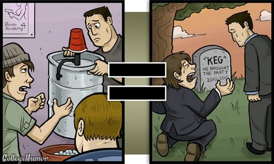 Како ти изгледаат работите кога си пијан?