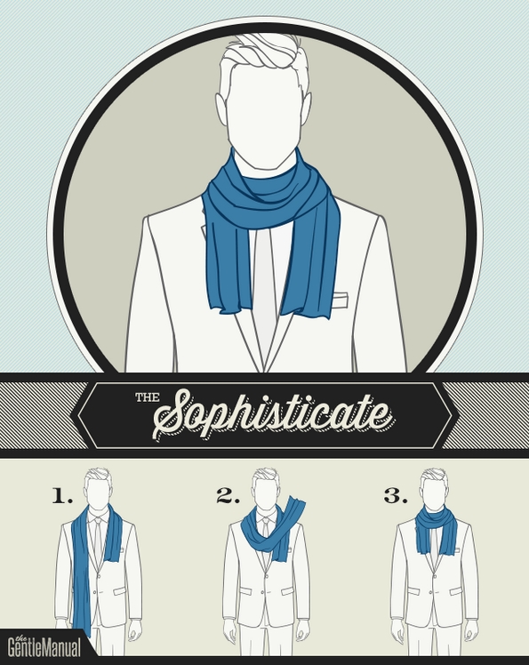 6 начини на врзување шал за мажи 