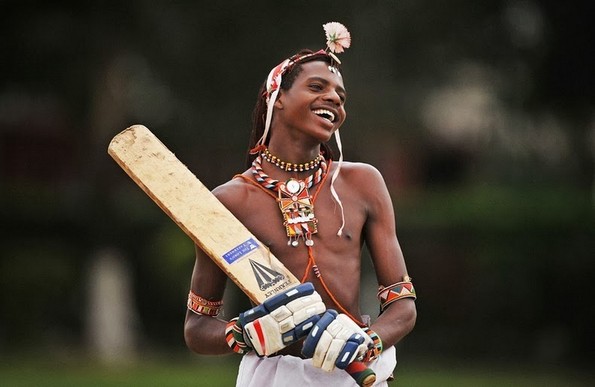 Крикет воините од племето Масаи