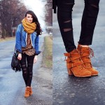 Есенски комбинации со хеланки и чизмички