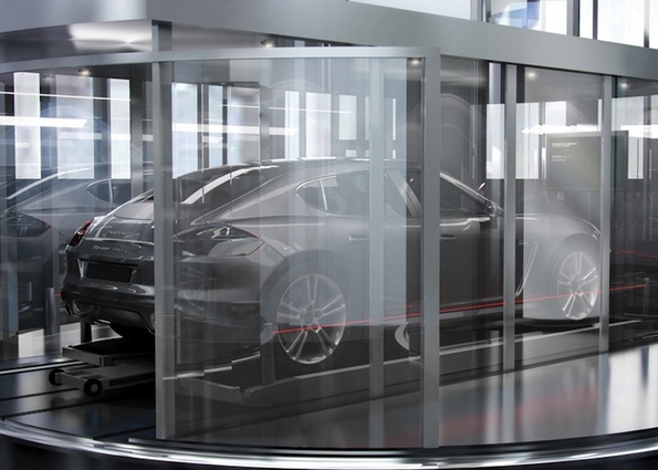 Зграда во која со автомобил можете да си влезете дома 