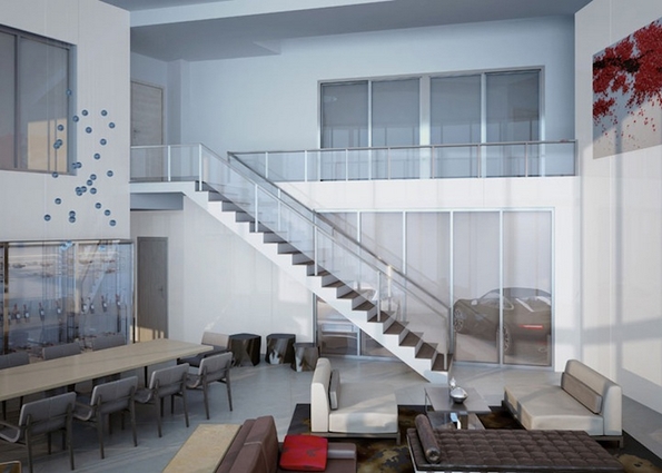 Зграда во која со автомобил можете да си влезете дома 