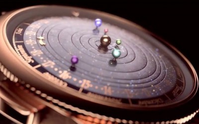 6 планети орбитираат околу Сонцето во иновативен часовник