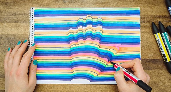 Како да си ја нацртате раката во 3Д?