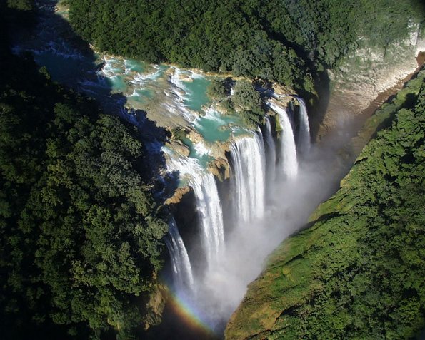 Летајте над прекрасната дива природа во Мексико