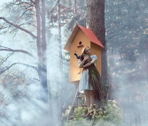 Руска фотографка прави прекрасни мистични фотографии со вистински животни