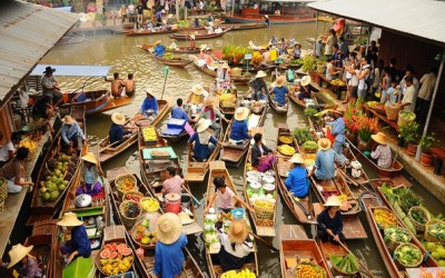 Зелен и Бит пазар во азиски стил
