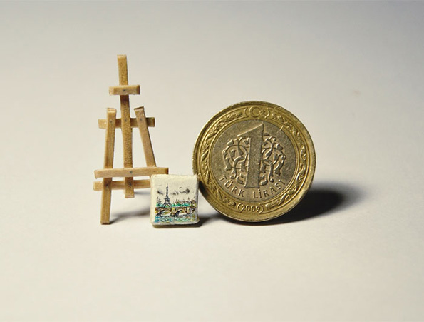 Прекрасни минијатурни уметнички дела исцртани на необични „платна“