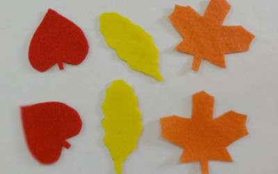 Направете сами: Магнети за фрижидер во форма на есенски лисја