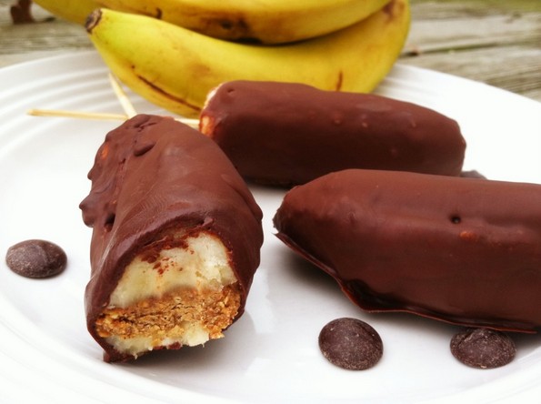 Брзи, лесни и здраво чоколадни банани