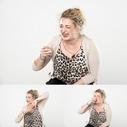 Фотограф го фаќа на слика смешниот израз на луѓето кога пијат шотови
