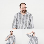 Фотограф го фаќа на слика смешниот израз на луѓето кога пијат шотови