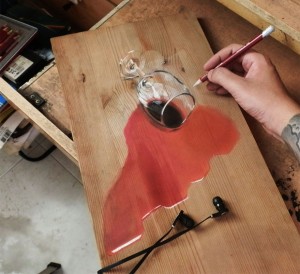 Неверојатно талентиран уметник црта хипер-реалистични цртежи на дрвени штици