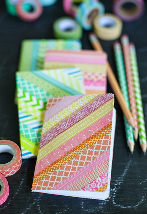 19 креативни примени на шарениот селотејп