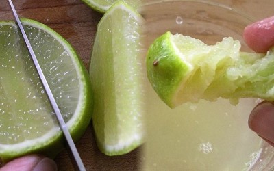 Како да исцедите до крај лимон или лимета без да изгубите од нивниот сок?
