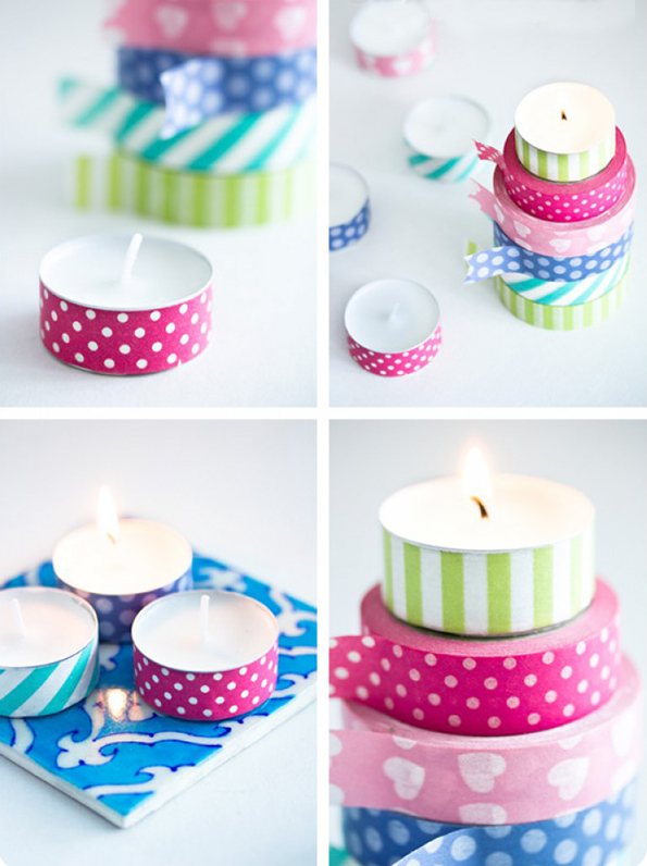 19 креативни примени на шарениот селотејп