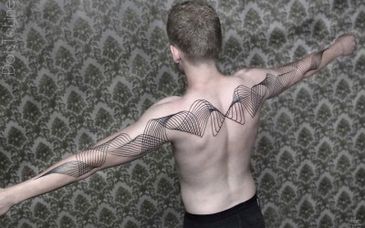 Комплексни геометриски симулации, детално исцртани на човековото тело