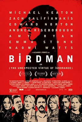 Филм: Човекот – Птица: или неочекуваната моќ на незнаењето (Birdman: Or (The Unexpected Virtue of Ignorance)