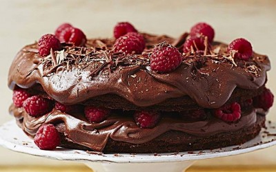 Посна безглутенска чоколадна торта