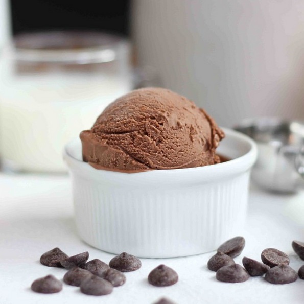 (1) Вкусен домашен чоколаден сладолед