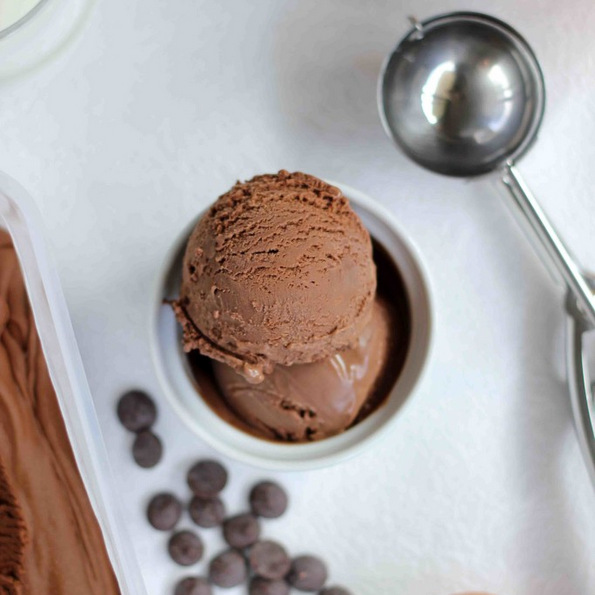 (3) Вкусен домашен чоколаден сладолед