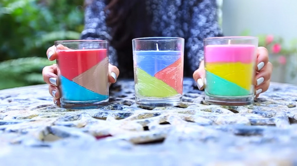 (12) Направете сами: Колоритни миризливи свеќи за вашиот дом, составени од мрсни боички