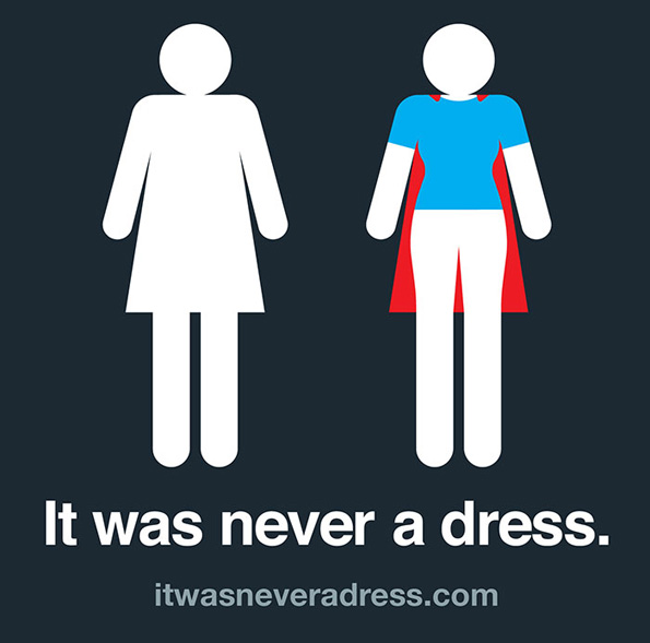 (2) Тоа не е фустан: Кампања која ќе го промени начинот на кој ги гледате знаците за женскиот тоалет