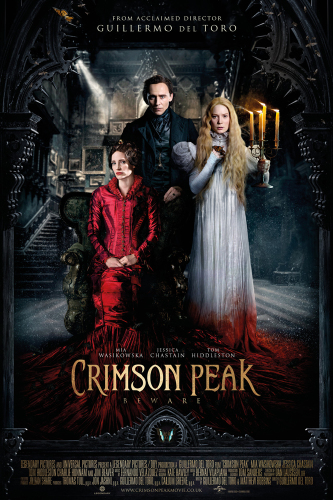 (1) Филм: Пурпурен врв (Crimson Peak)