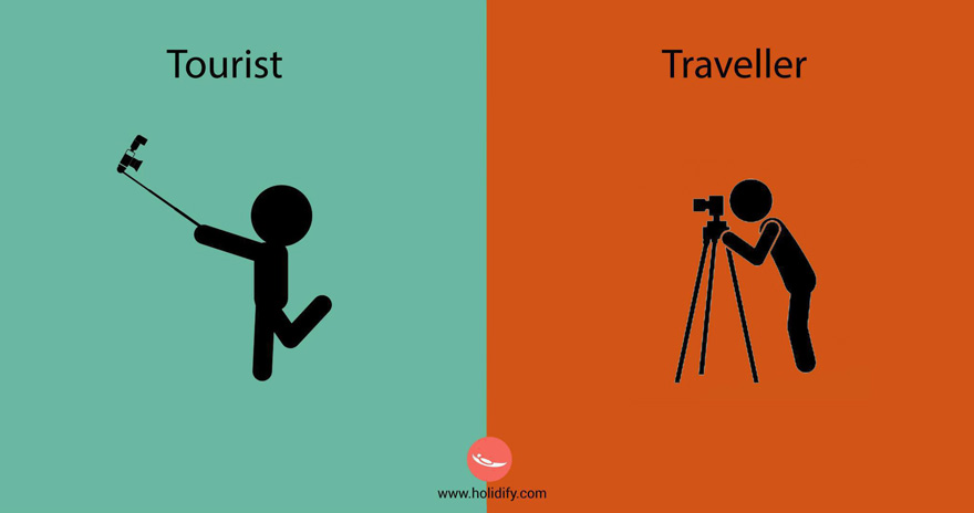 (1) Клучните разлики помеѓу туристите и патниците