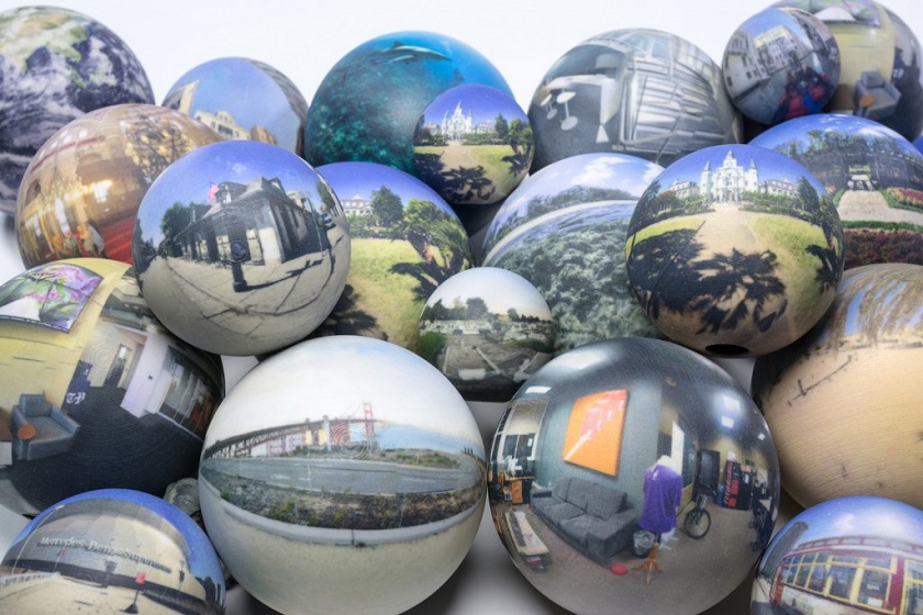 Креативни и необични 3Д фотографии во форма на топки