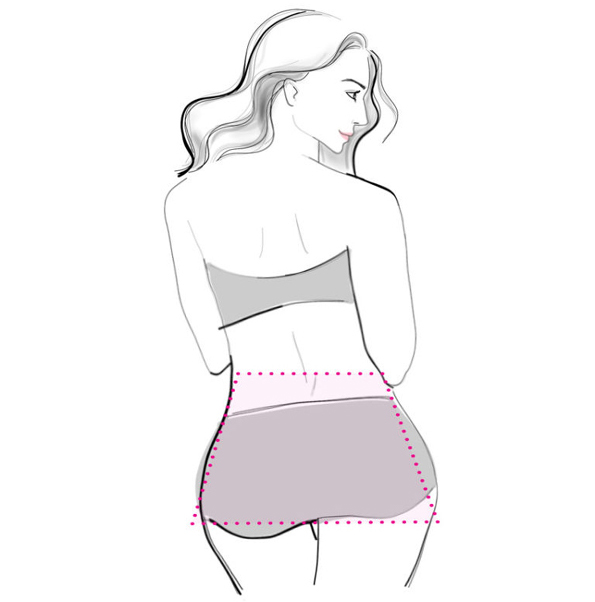 (4) Одберете ја идеалната долна облека според формата на вашиот задник