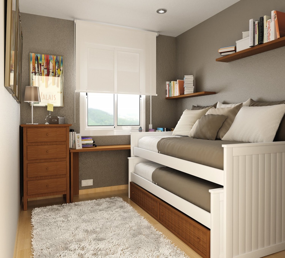 9 паметни и практични идеи за малите спални соби кои немаат многу простор