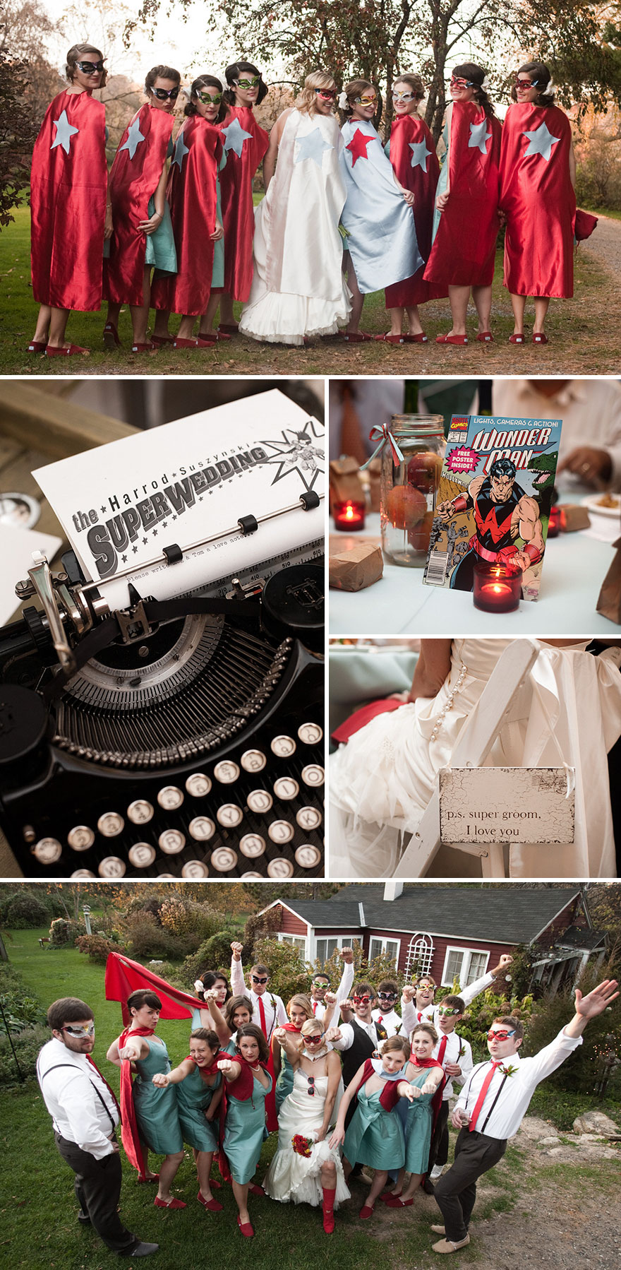 Уникатни венчавки инспирирани од светот на стриповите, книгите и филмовите