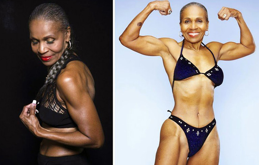 Најзгодната баба во светот го прослави нејзиниот 80-ти роденден