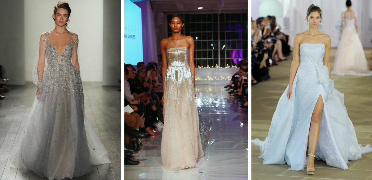 Уникатни невестински фустани кои ќе ве натераат да заборавите на класичната бела боја