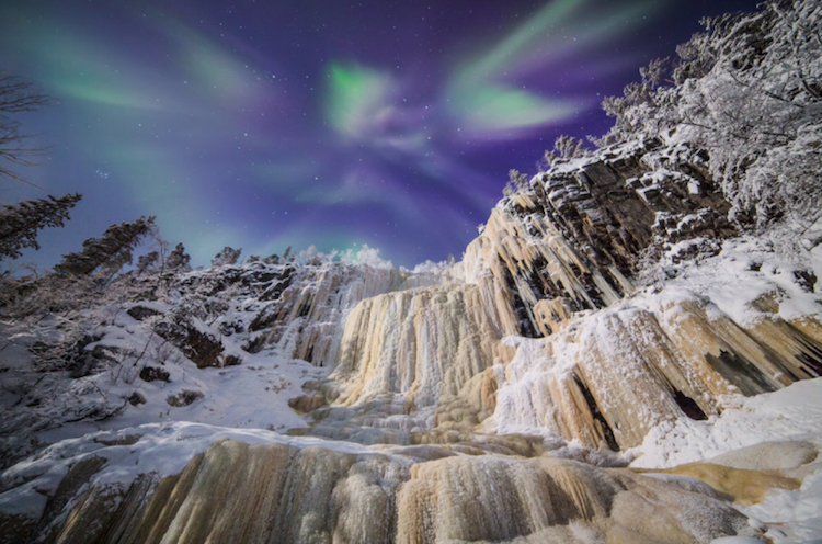Магични зимски фотографии од Финска под северната светлина
