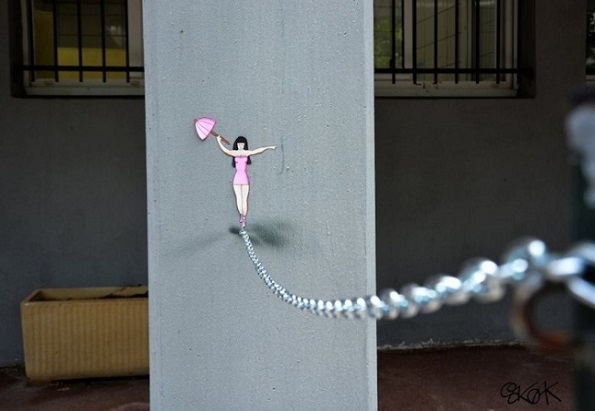 Генијални улични уметнички дела кои го прават светот позабавно место за живеење