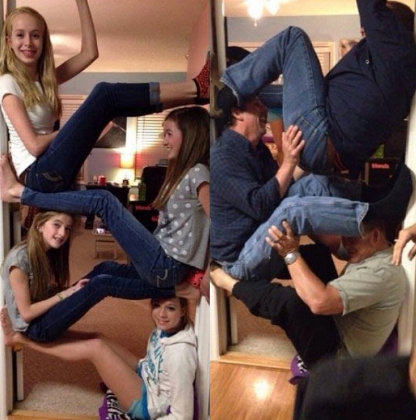 Овие родители имаат навистина одлична смисла за хумор