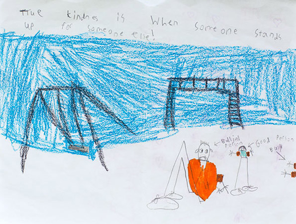 Погледнете ги овие 6 детски цртежи на тема „Добрина“