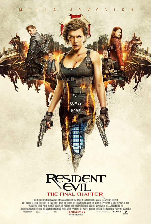 (1) Филм: Притаено зло: Последно поглавје (Resident Evil: The Final Chapter)