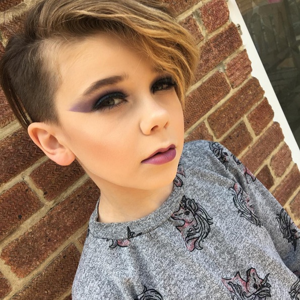 Чудо од дете: Погледнете го ова 10-годишно момче со извонреден талент за шминкање!