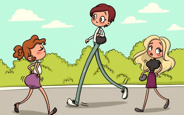 10 урнебесни илустрации кои покажуваат како произведувачите ги гледаат луѓето