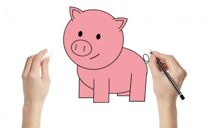 Нацртајте прасе и дознајте повеќе за вашиот карактер