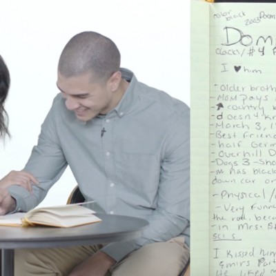 Неколку момци ги читаат старите дневници на нивните девојки